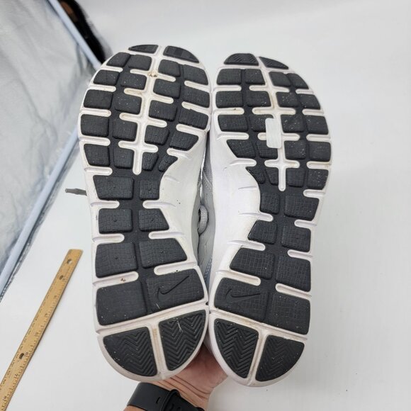 Nike Orive NM Sneakers Women’s Sz 9 Gray Silver Running 677136-007 Bling Swoosh - Picture 10 of 11